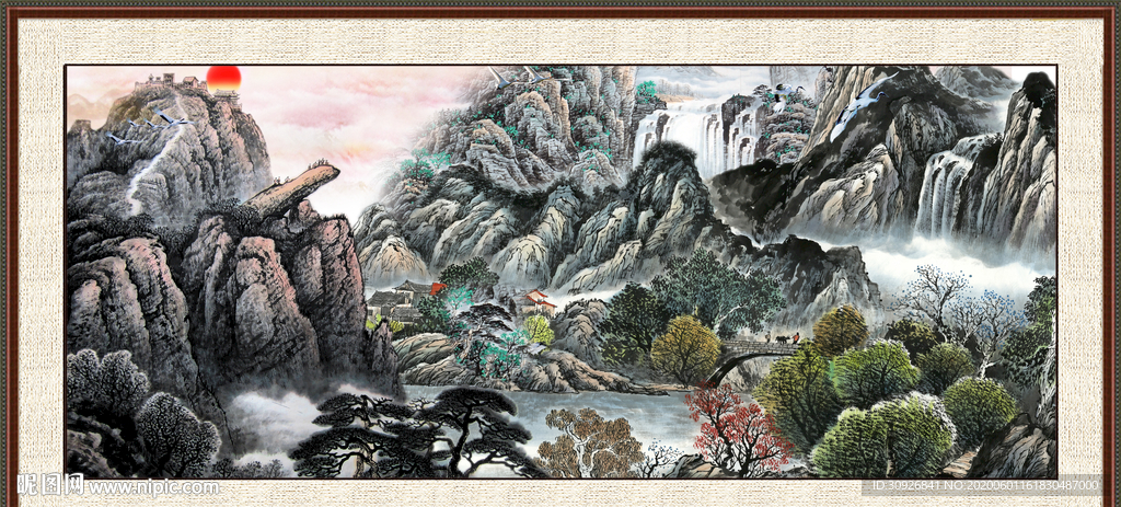 国画风景