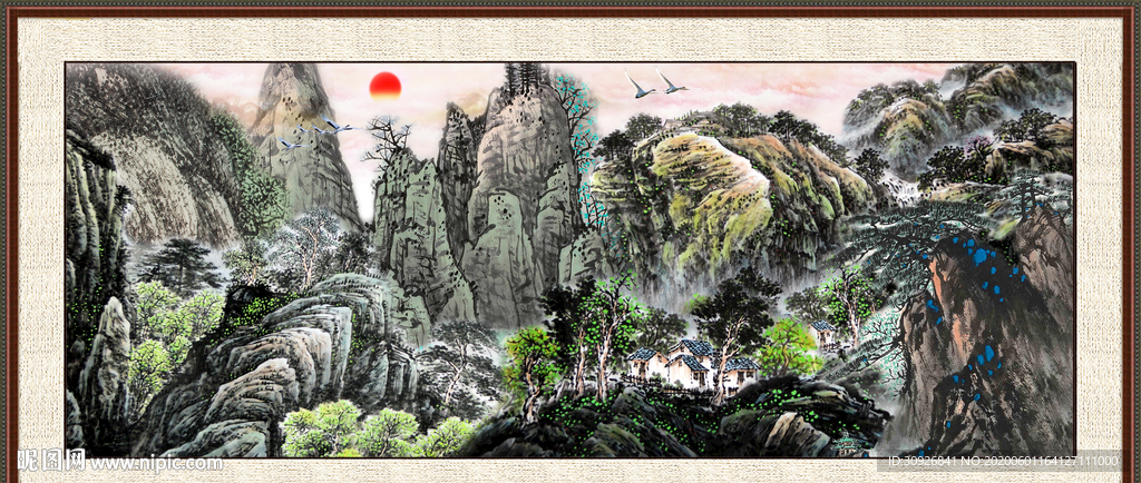 新中式 国画