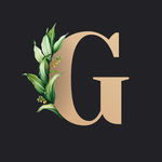 字母G 叶子