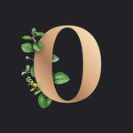 字母O 叶子