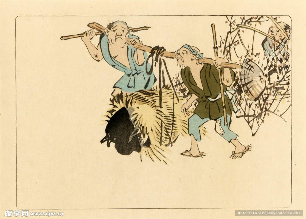 柴田是真版画