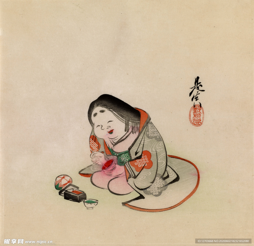 柴田是真版画