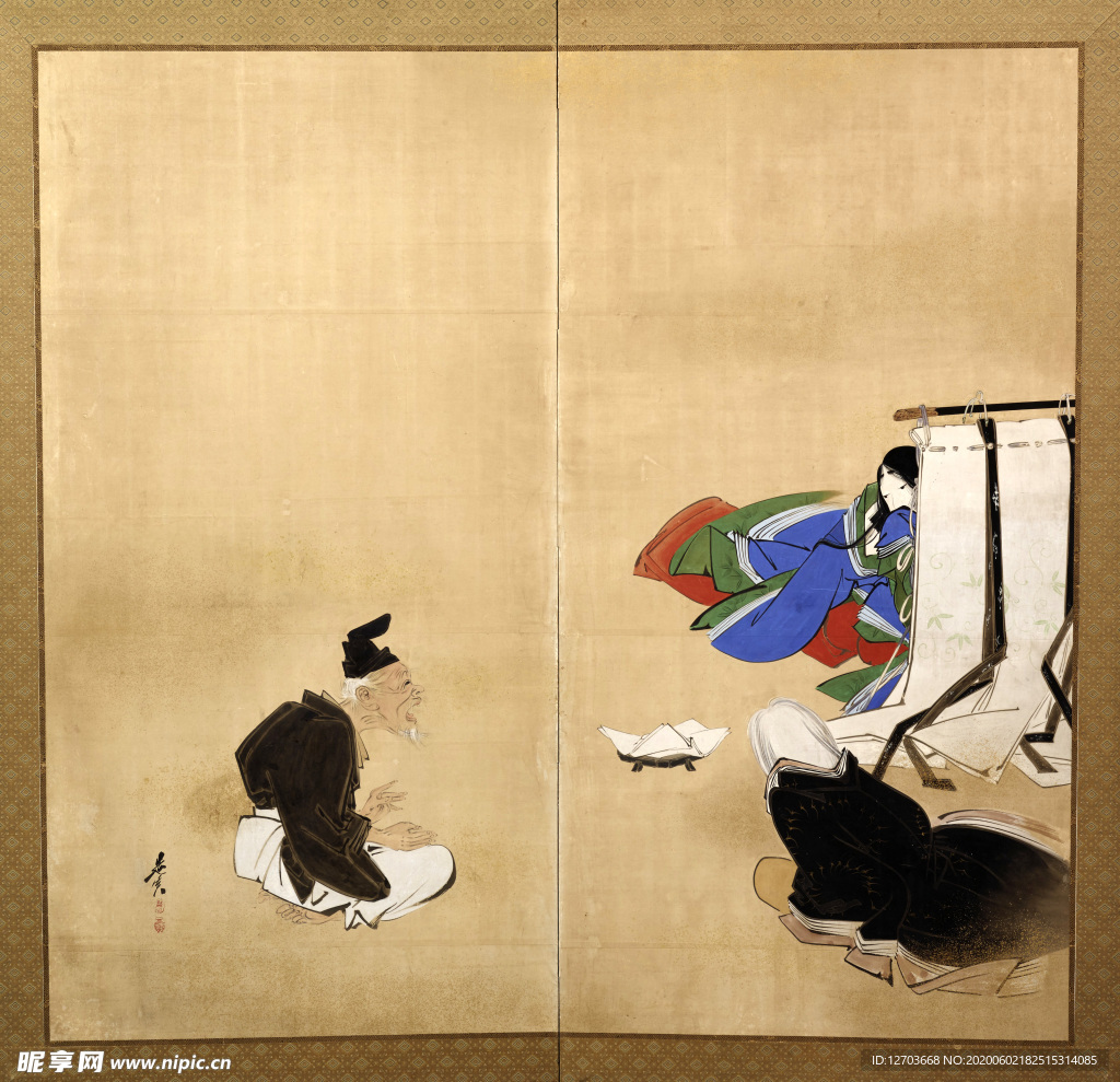 柴田是真版画