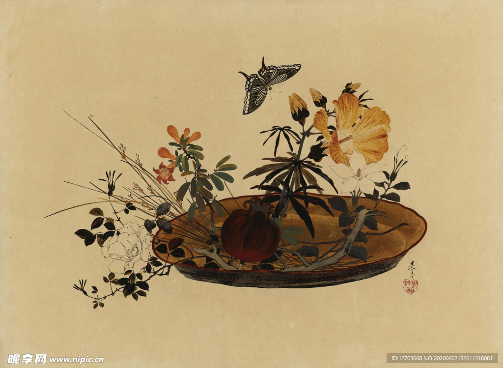 柴田是真版画