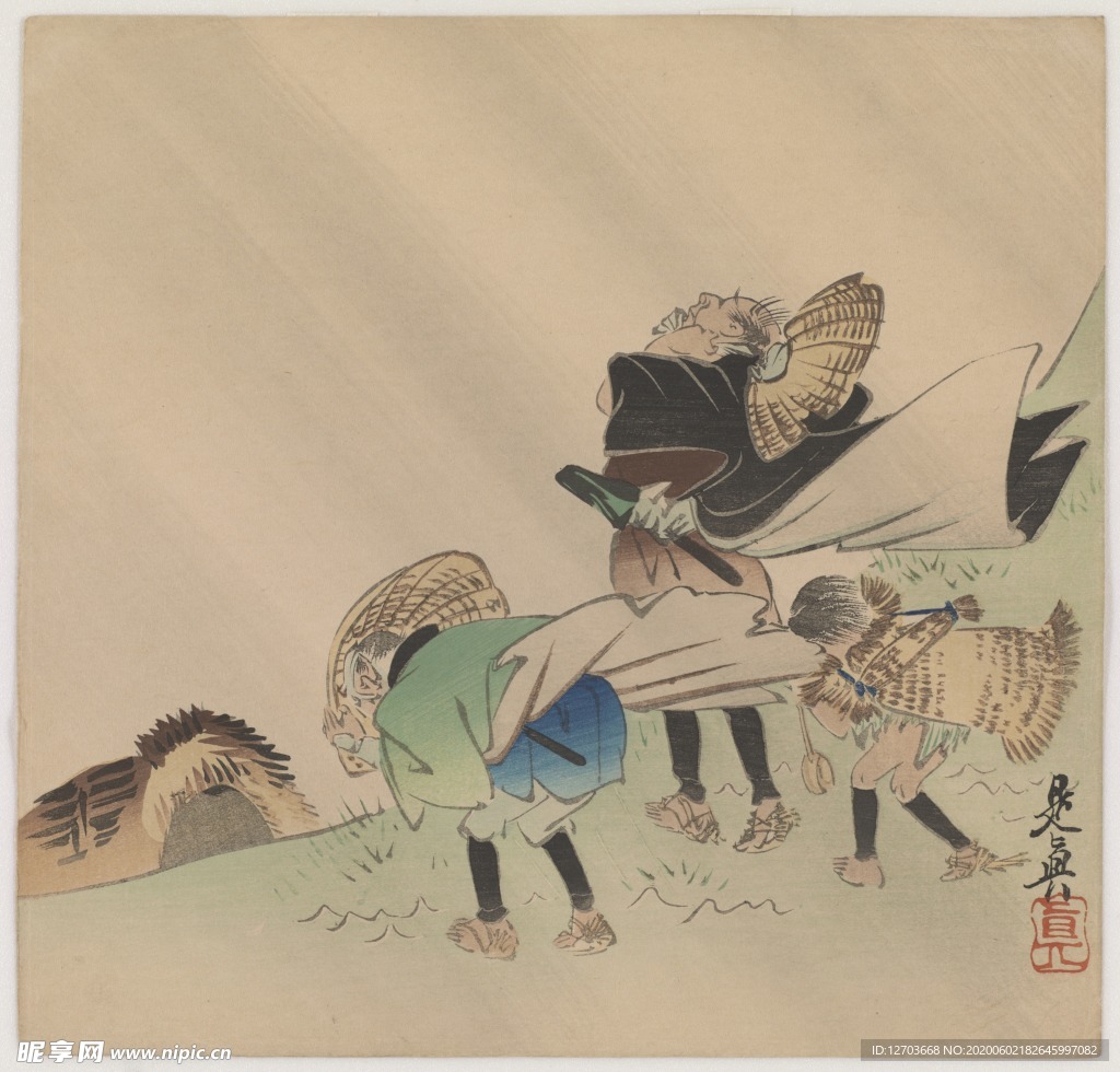 柴田是真版画