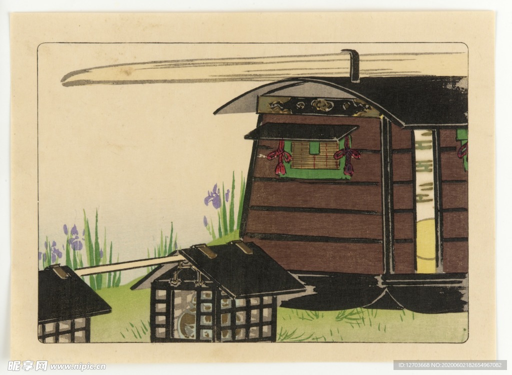 柴田是真版画