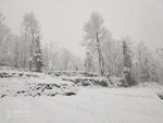 安顺雪景