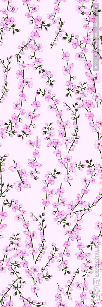 小清晰碎花