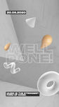 复古风格抽象创意海报