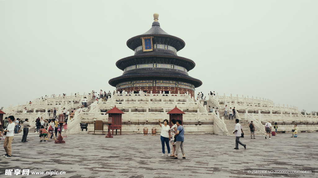 天坛建筑风景图片