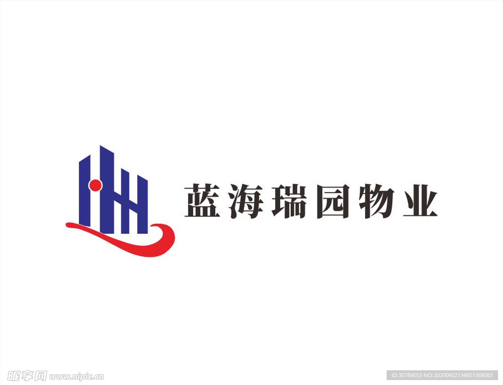 蓝海瑞园物业LOGO