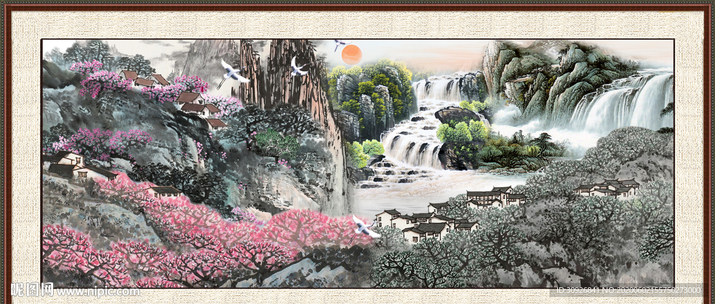 国画风景