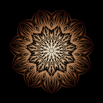曼陀罗花纹