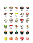 美食图标 食品图标 餐饮图标