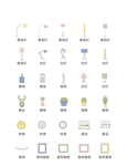 家具图标 家居图标 家电图标