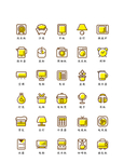 家具图标 家居图标 家电图标