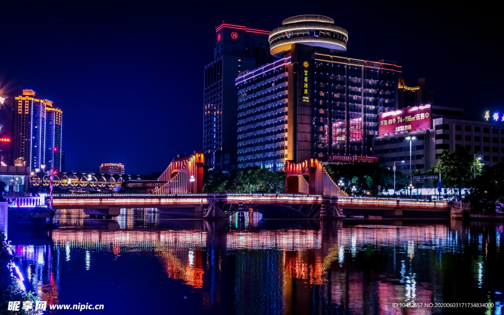 石歧夜景