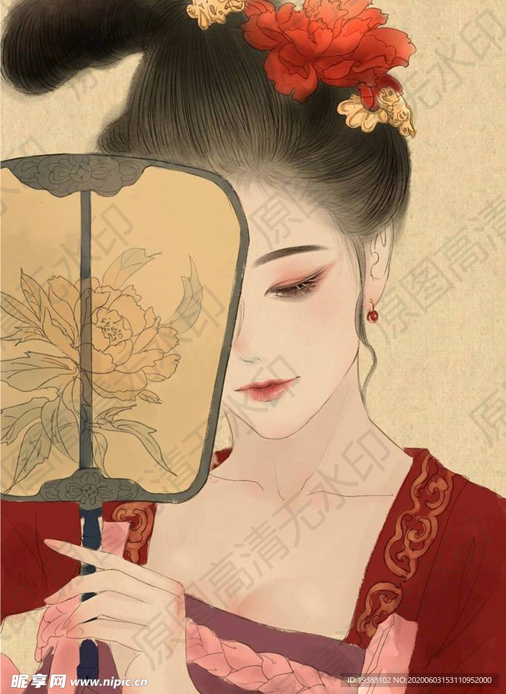 古风美女图