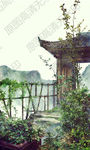 古风隐居小院