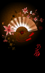 中国风  扇子