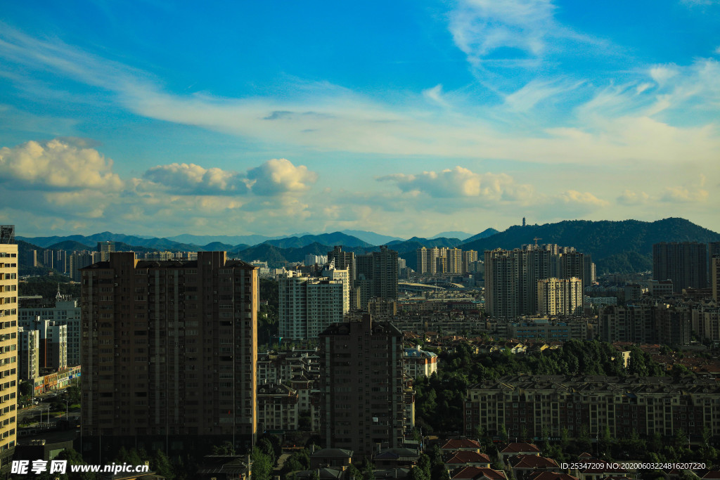 浏阳夕照