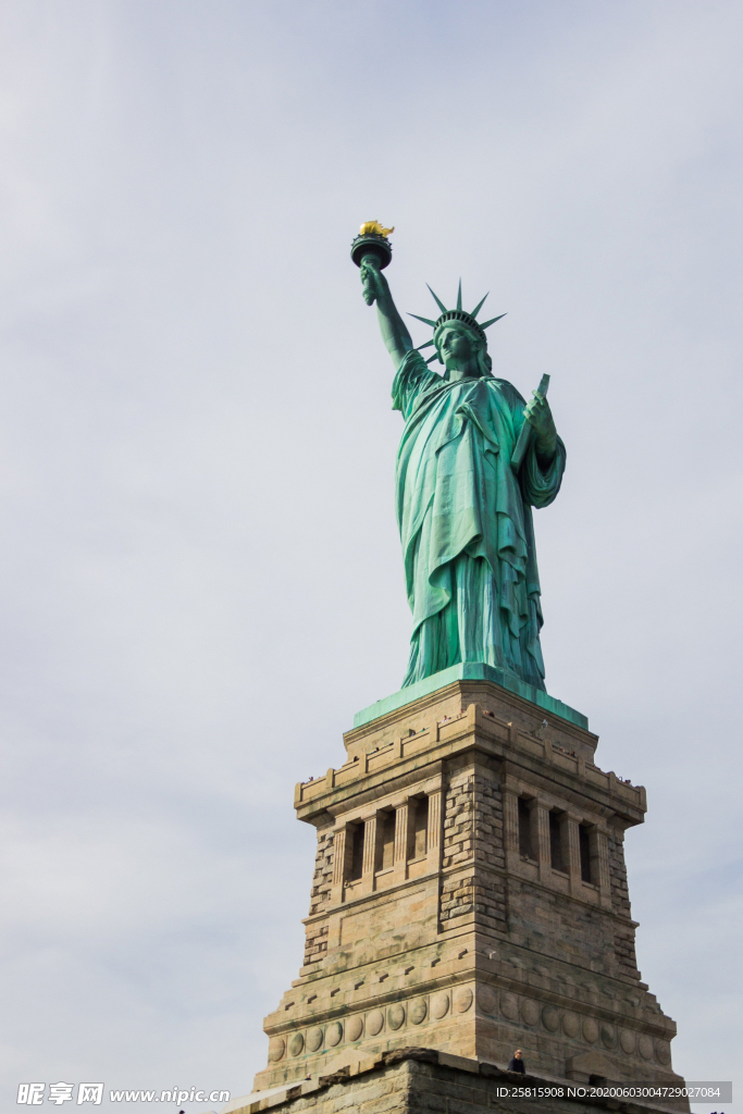 纽约自由女神雕像图片