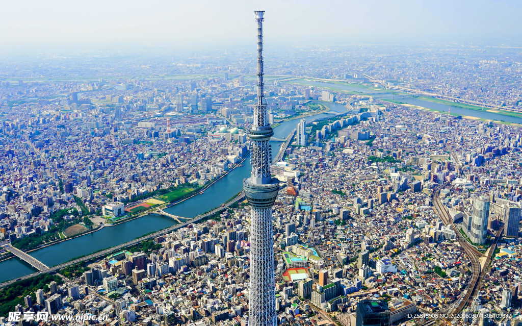 日本东京建筑风景图片