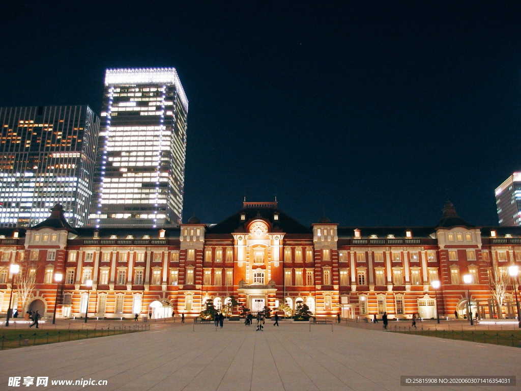 日本东京建筑风景图片