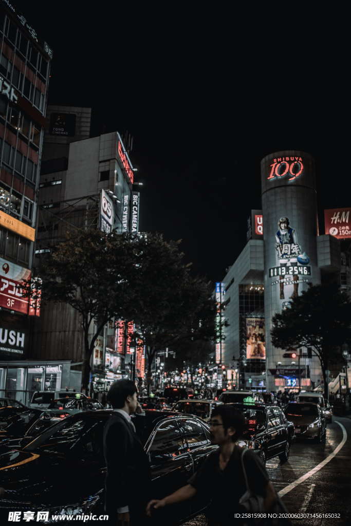 日本东京建筑风景图片