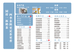 奶茶菜单