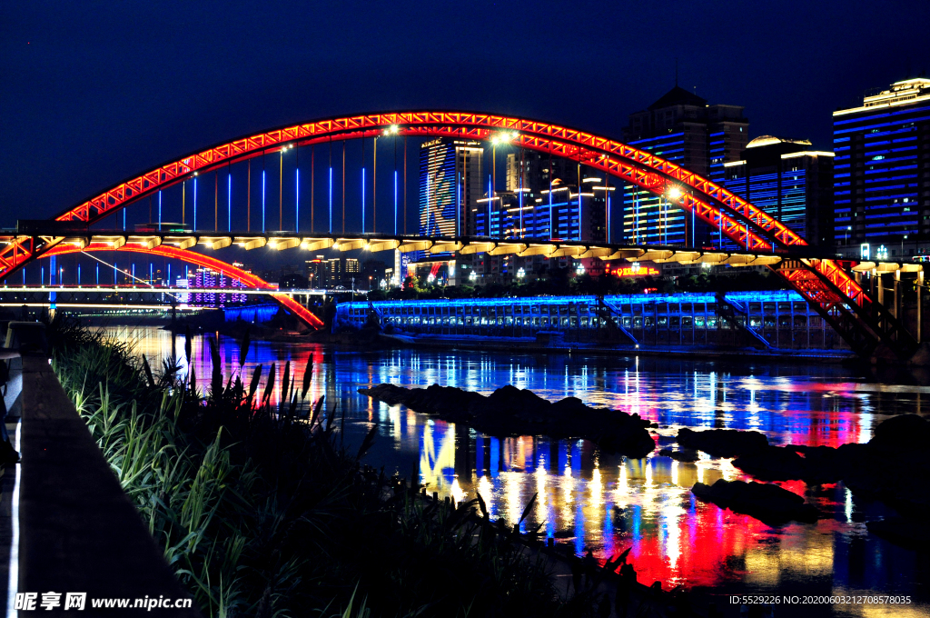 虹桥城市夜景