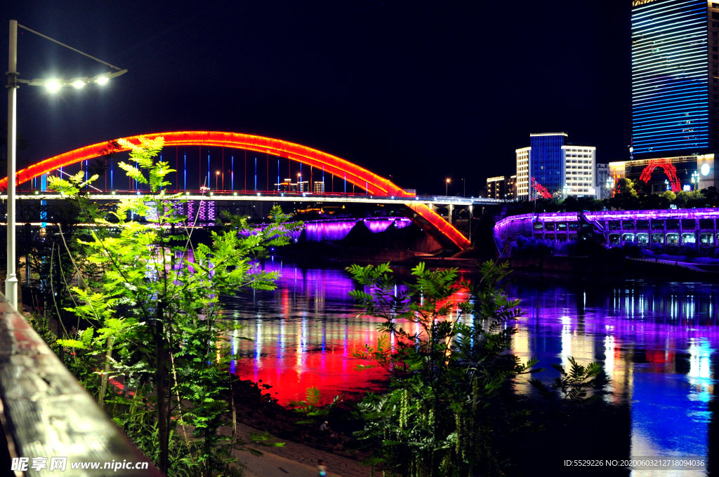 虹桥城市夜景