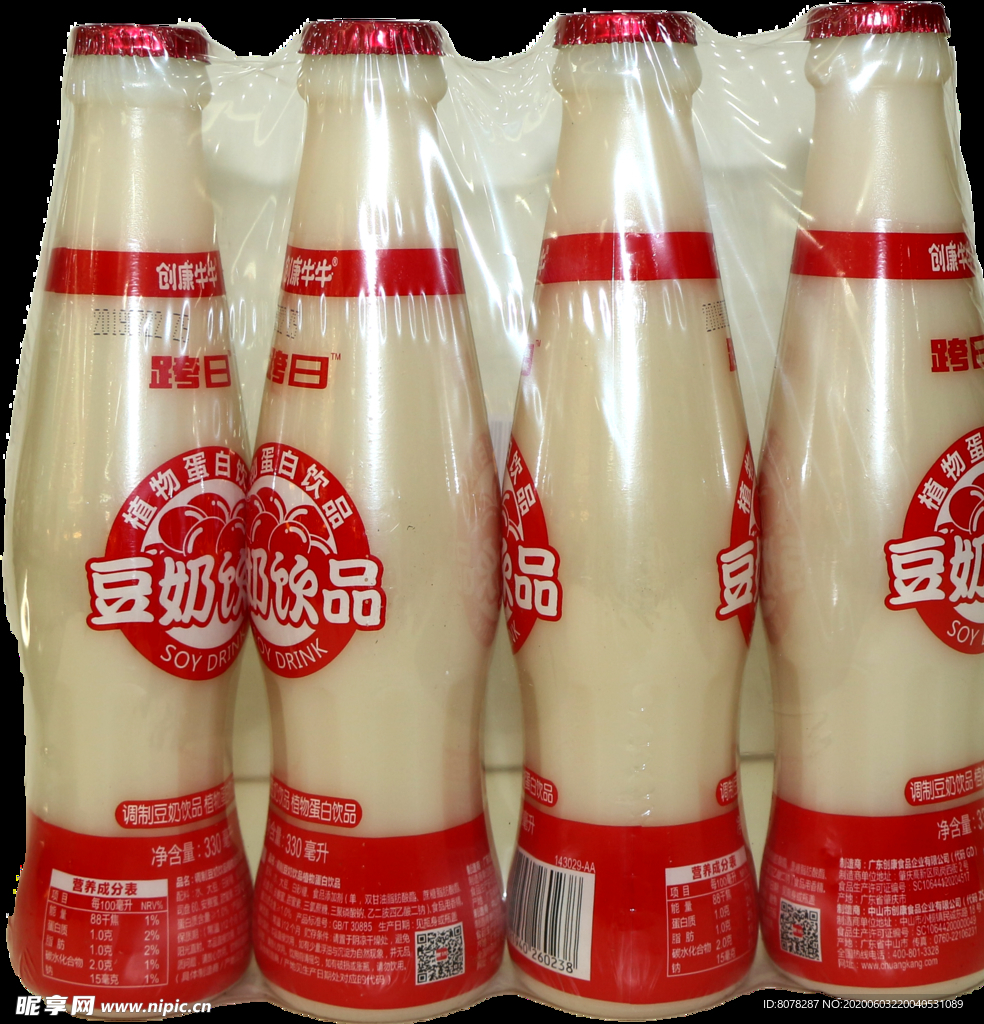 跨日豆奶