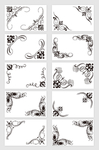花纹 角纹