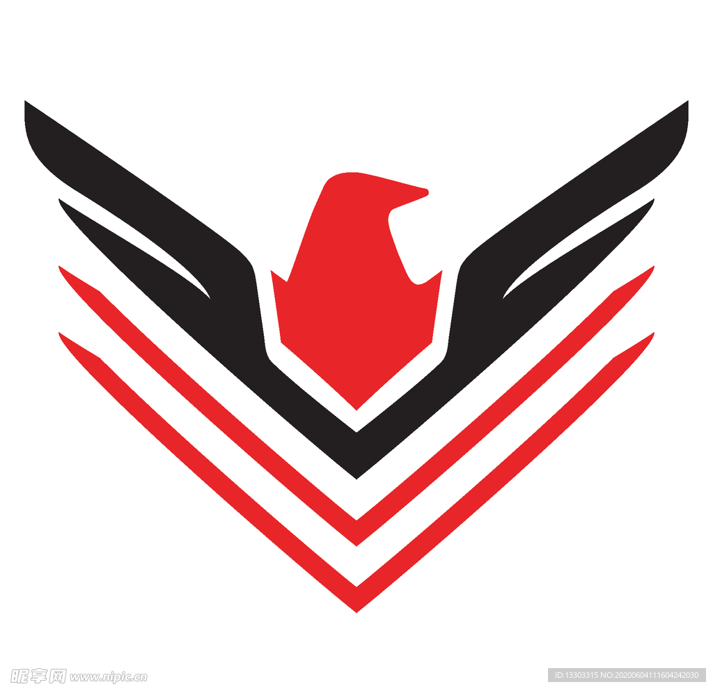 鹰logo设计图__其他图标_标志图标_设计图库_昵图网nipic.com