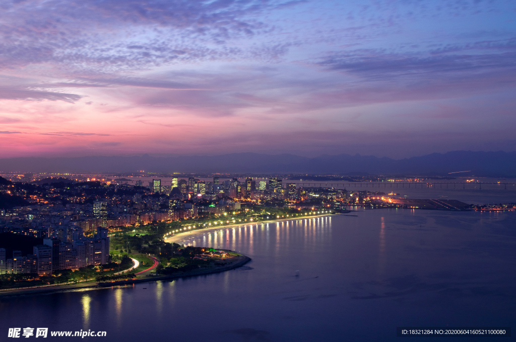 江景城市繁华