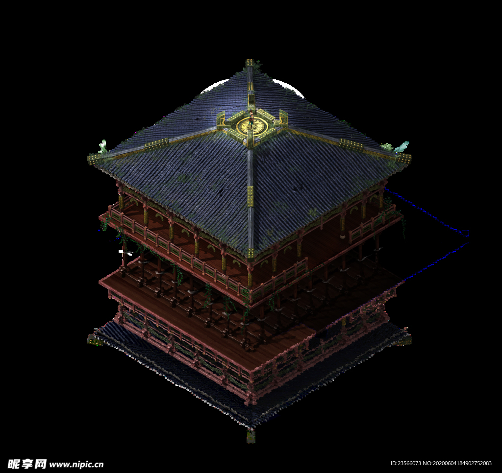 游戏房屋建筑物元素