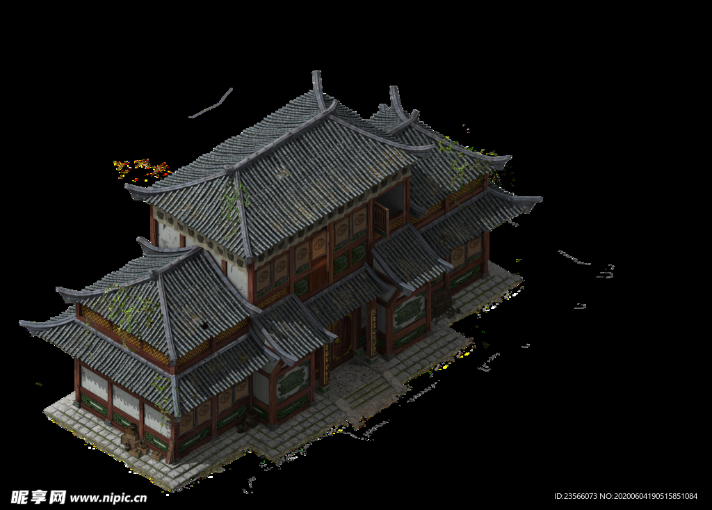 游戏房屋建筑物元素