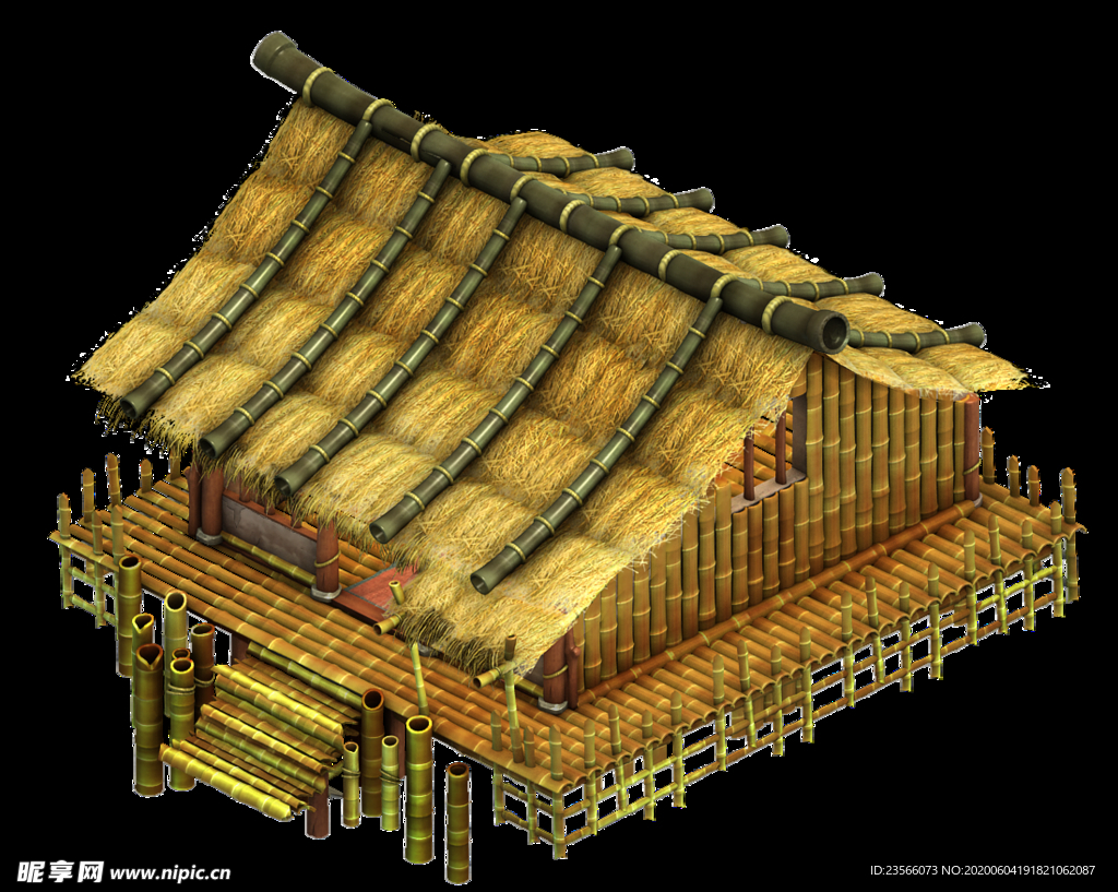 游戏房屋建筑物元素