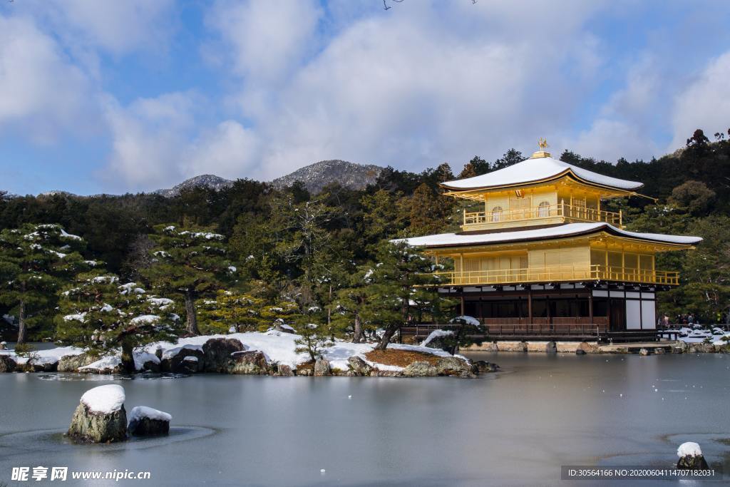 日式风景简约意境文艺背景素材