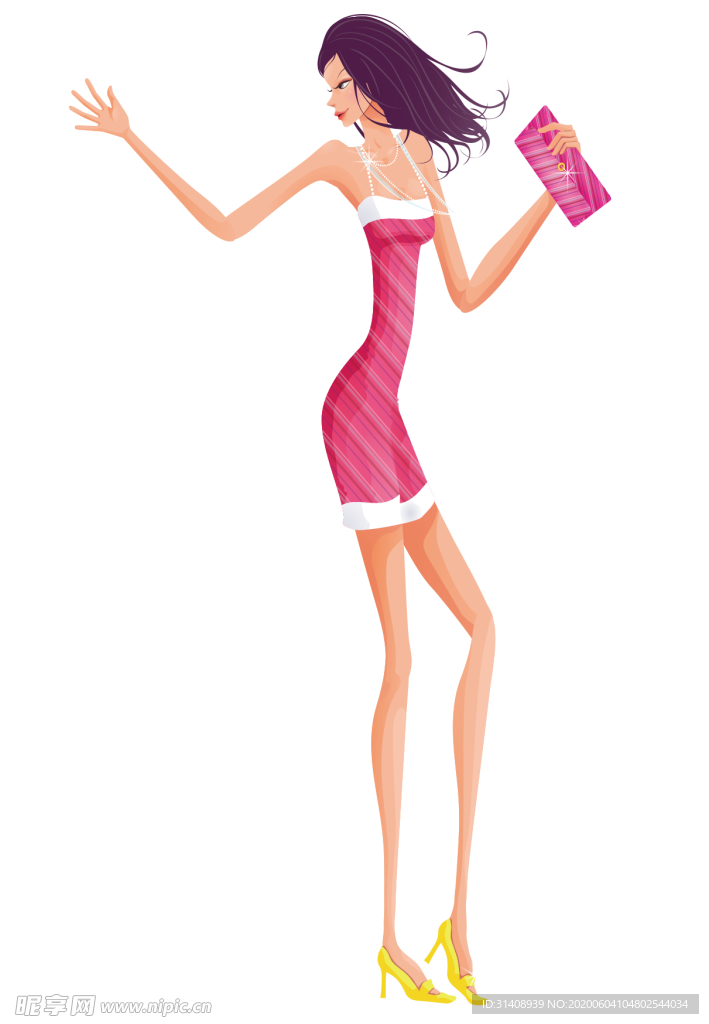 苗条美女