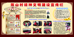精神文明宣传栏