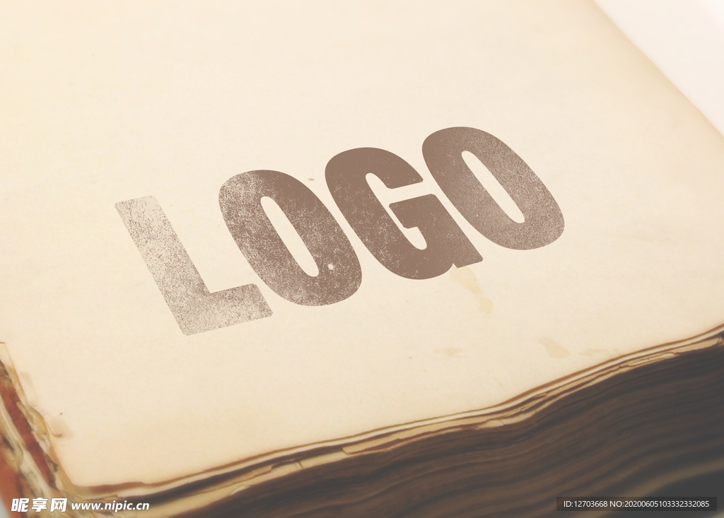 logo样机图片