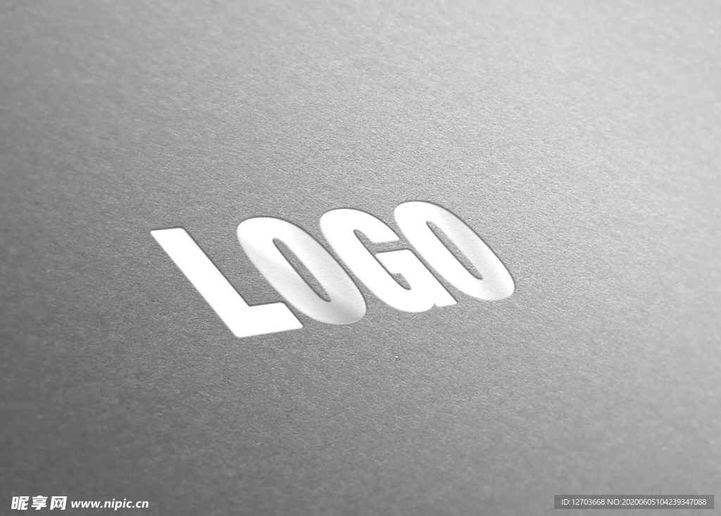 logo样机图片
