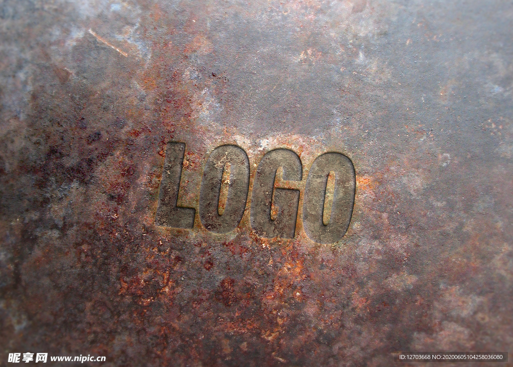 logo样机图片