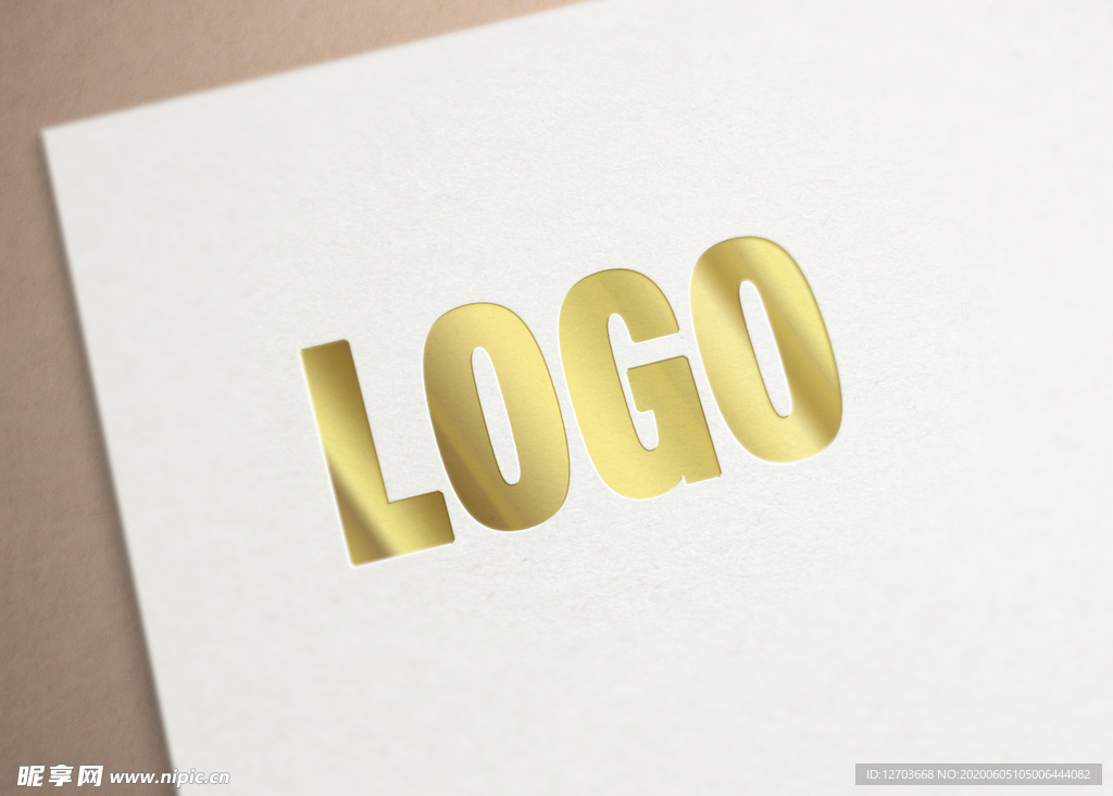 logo样机图片
