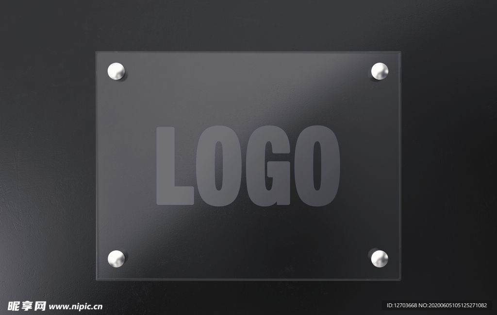 logo样机图片