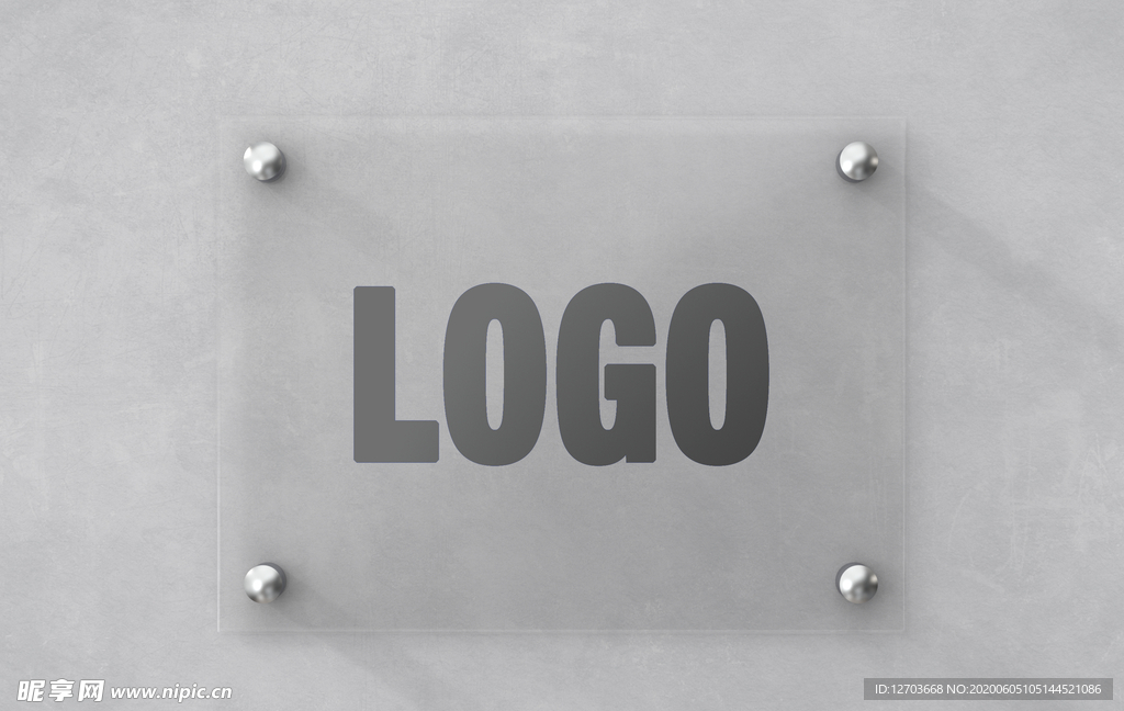 logo样机图片