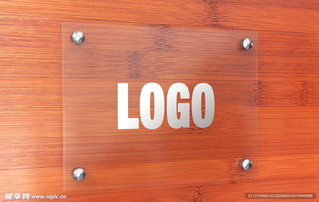 logo样机图片