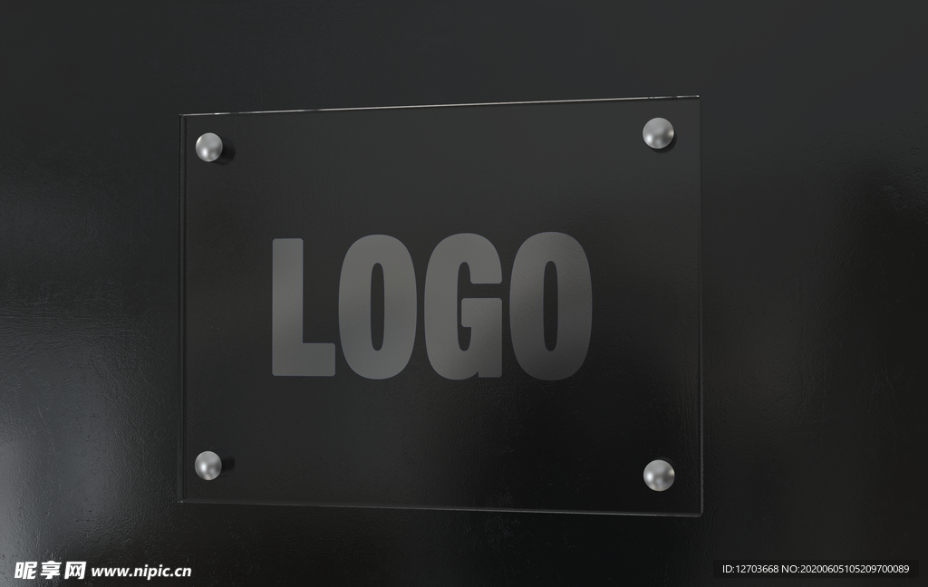 logo样机图片